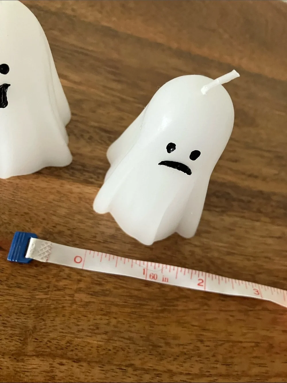 Mini ghost candles Halloween